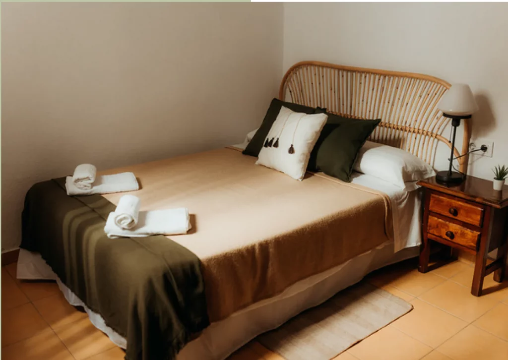Habitación doble en Hostal África